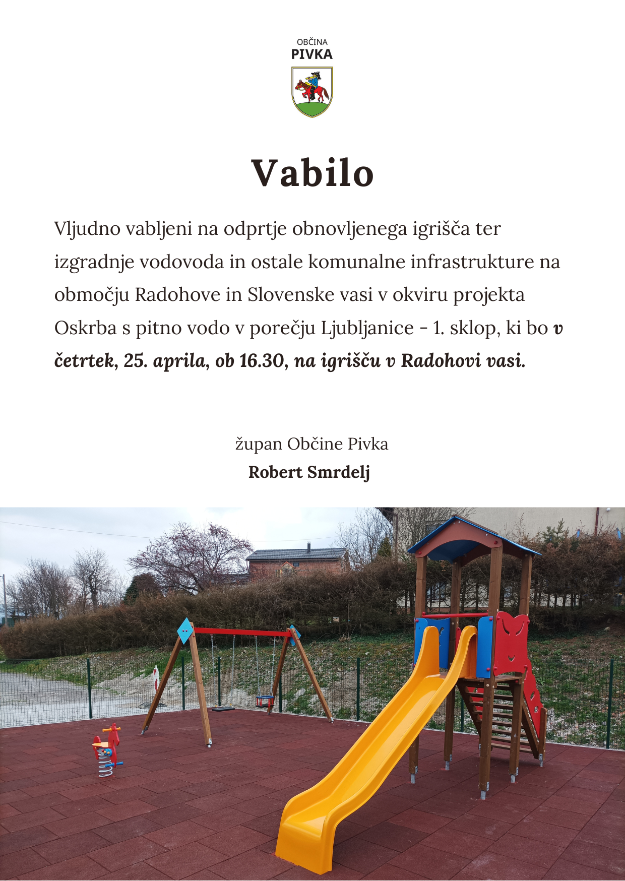 vabilo Radohova vas 25_april